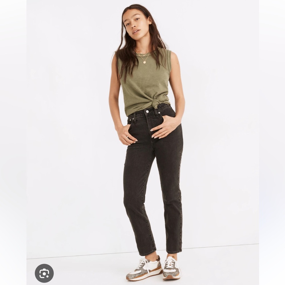 Madewell curvy perfect vintage jeans lunar wash 25P